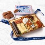 Father's Day Charcuterie Tray & Pecan Cluster Tin