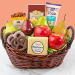 Fruit, Cheese & Meat Classic Basket
