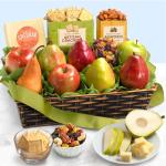 Classic Fruit and Gourmet Gift Basket