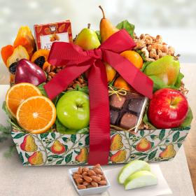 AA4094, Orchard Delight Fruit and Gourmet Basket