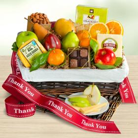 AA4101T, Thank You Classic Deluxe Fruit Basket