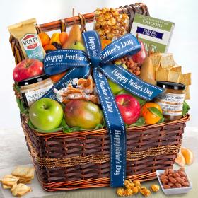 AA4110F, Father's Day Abundance Gourmet Fruit Basket