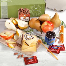 AB2083, Perfect Pairings Gourmet Fruit & Cheese Gift Box