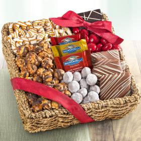 AA4055, Chocolate, Caramel and Crunch Gift Basket