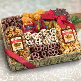 AA4056, Chocolate, Caramel and Crunch Grand Gift Basket