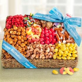AA4096B, Happy Birthday Snacks & Sweets Basket