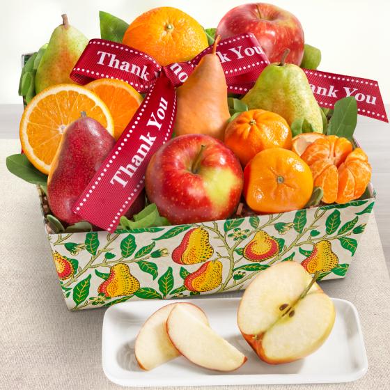 Thank You Fruit Favorites Basket AA4103T A Gift Inside