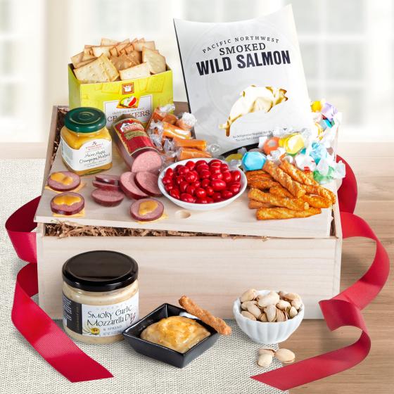 The Best of Summer Charcuterie & Snacks Crate AC4011 A Gift Inside