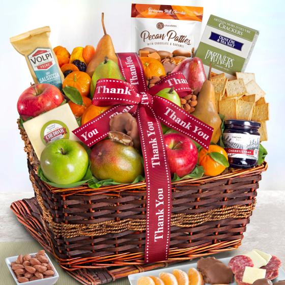 thank you food baskets