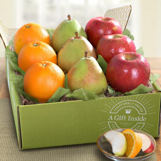 Fruitful Trio Deluxe Fruit Gift AB1000 A Gift Inside