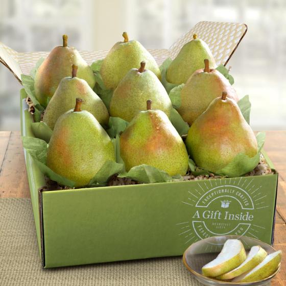Dessert Pears Deluxe Fruit Gift AB1006 A Gift Inside