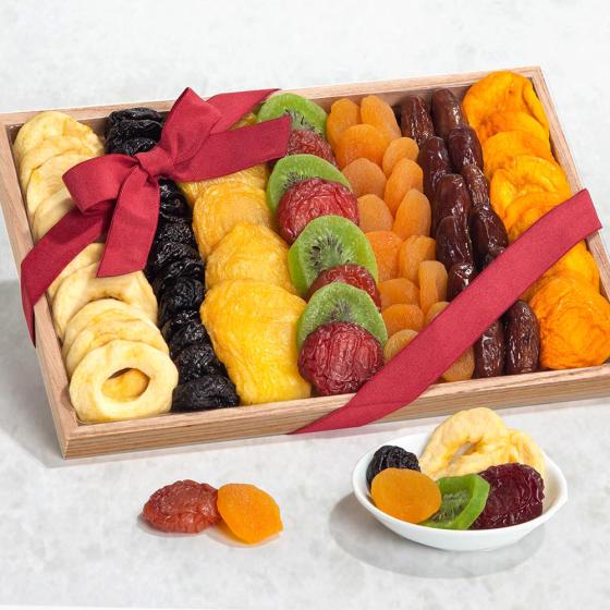 Simply Dried Fruit Gift Tray AP8028 A Gift Inside