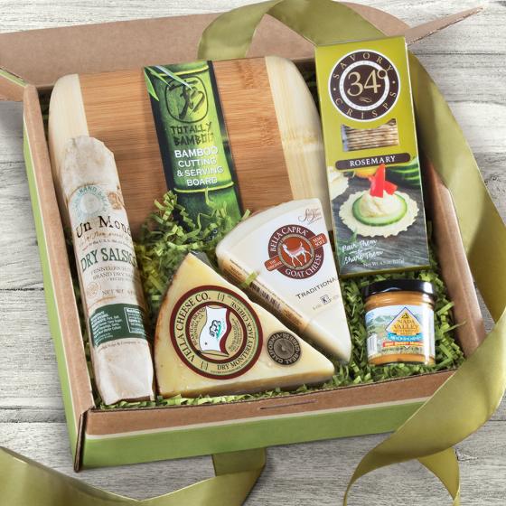Artisan Favorites Meat and Cheese Gift Box FG2003 A Gift Inside