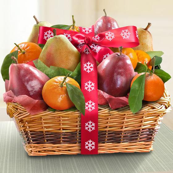 Jolly Holidays Fruit Festival Basket AA4051 A Gift Inside
