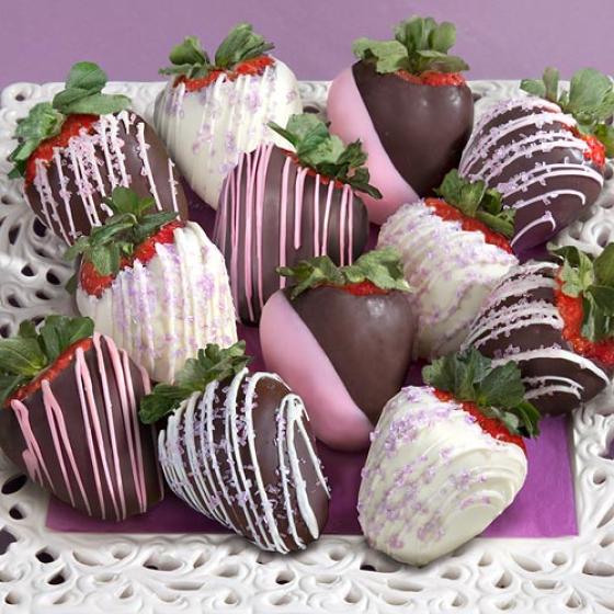 Celebration Chocolate Covered Strawberries 12 Berries ACD2003 A