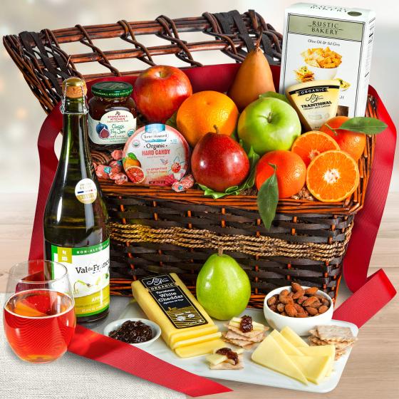 Deluxe Organic Gift Basket RA5010 A Gift Inside