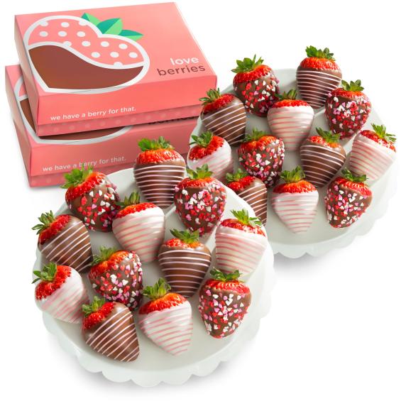 ACD5001, The Original Love Berries Dipped Strawberries - 24 Berries