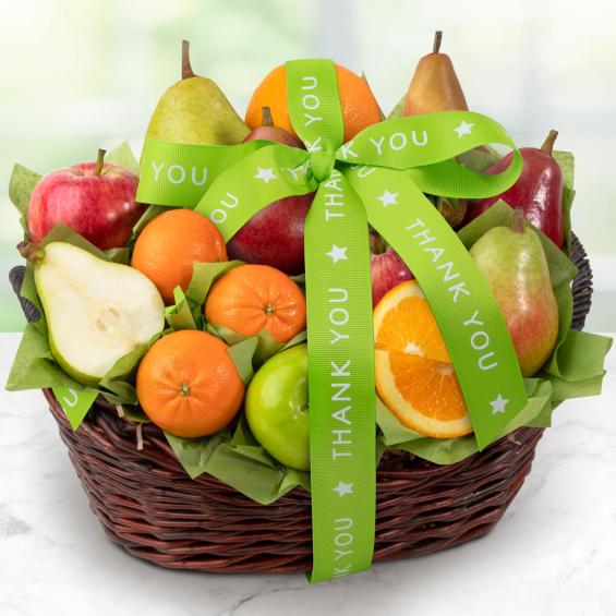 AA4000T, Thank You California Bounty Fruit Gift Basket