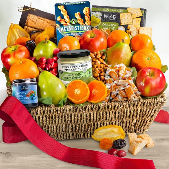 AA4016, California Farmstead Fruit Basket