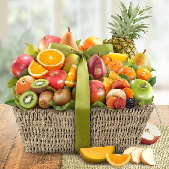 AA4061, Tropic Abundance Fruit Basket