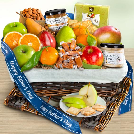 AA4101F, Father's Day Deluxe Fruit Basket