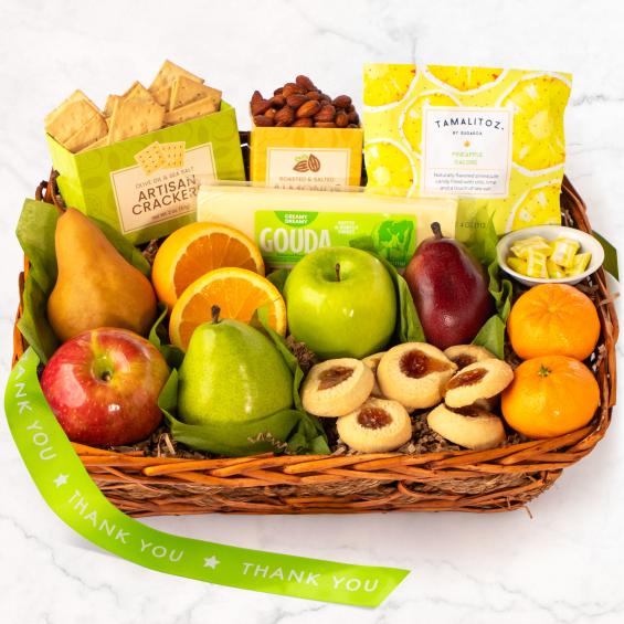 AA4101T, Thank You Classic Deluxe Fruit Basket