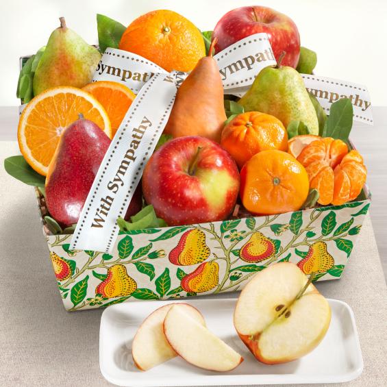 AA4103S, Sympathy Fruit Favorites Basket