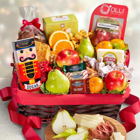 AA5005, Holiday Tidings Deluxe Gourmet Gift Basket