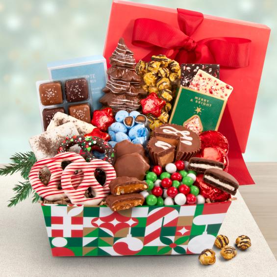 WCGB-AA9001H, WCGB Christmas Bliss Basket