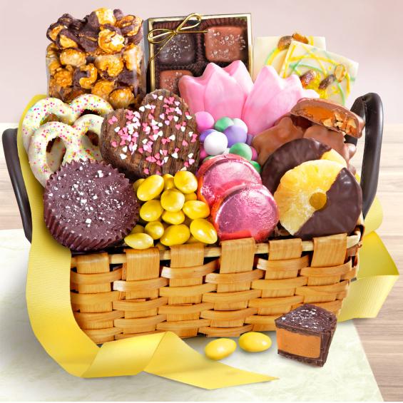 AA9001SP, Spring Chocolate Bliss Basket