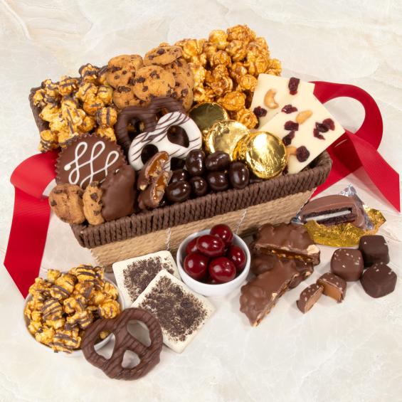 AA9004, Deluxe Chocolate Bliss Basket