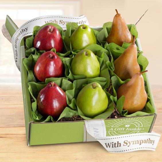 AB1001S, Pears to Compare Sympathy Fruit Gift