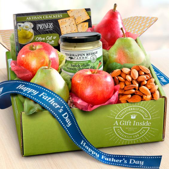 AB1017F, Father's Day Perfect Pairings Fruit, Cheese and Gourmet Box