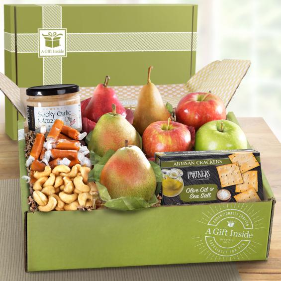 AB2017, Perfect Pairings Deluxe Fruit, Cheese and Gourmet Box