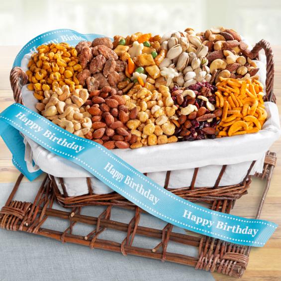 AA3012B, Happy Birthday Snack Attack Gift Basket