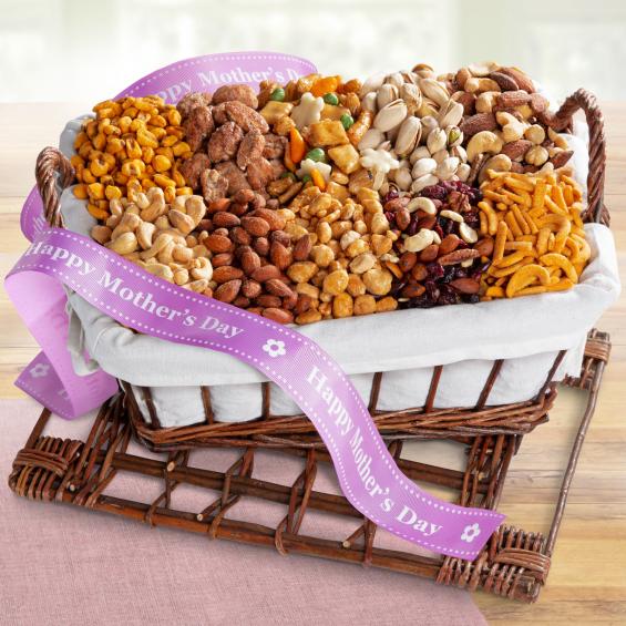 AA3012M, Mother's Day Snack Attack Gift Basket