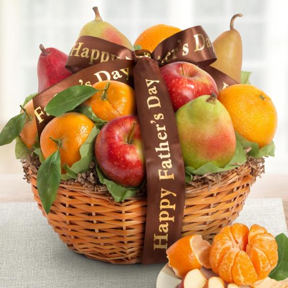 Father's Day Fruit Favorites Basket AA4103F A Gift Inside