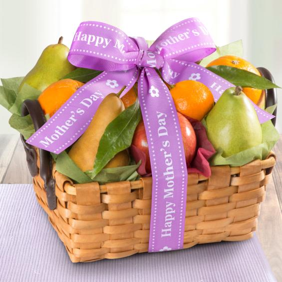 Happy Mothers Day Best Fruit Basket AA4103M A Gift Inside