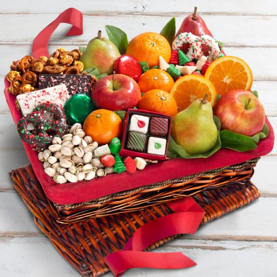 'Tis The Season Fruit, Sweets & Nuts Holiday Christmas