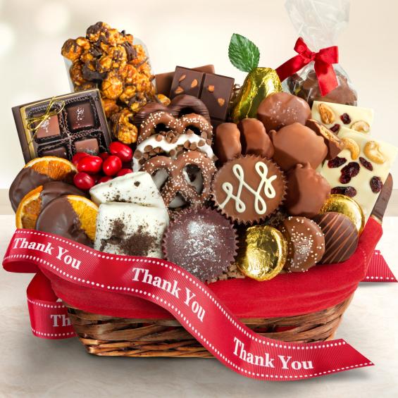 AA9001T, Thank You Chocolate Bliss Basket