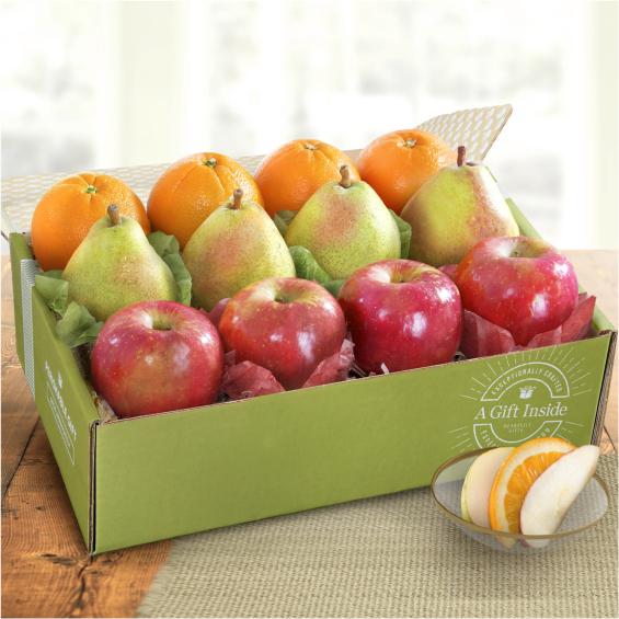 AB2000P, Plain Box (no branding) - Fruitful Trio Grande Fruit Gift