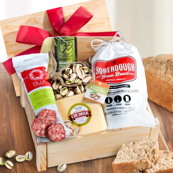 AC2010, Meat, Cheese and Gourmet Variety Gift Crate