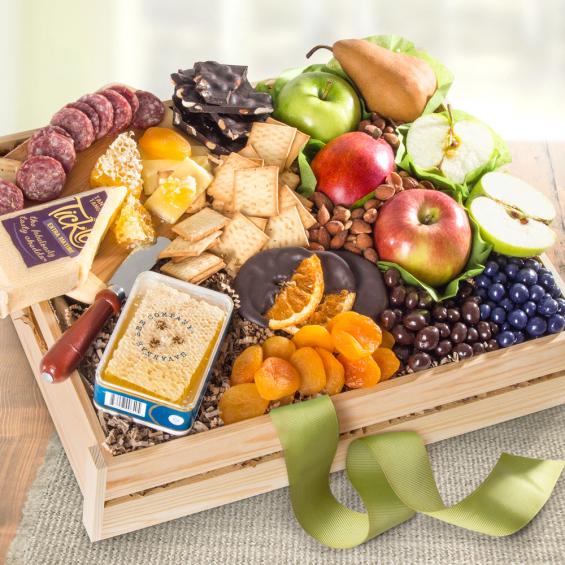 AC3040, Fresh Fruit, Cheese & Charcuterie Crate