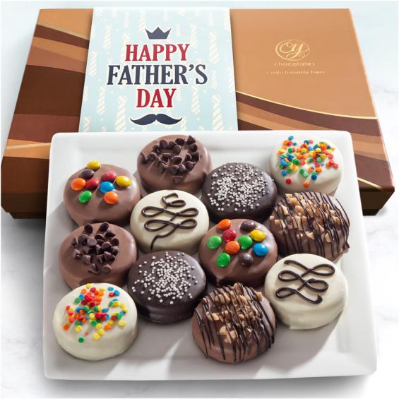 ACC1010F, Father's Day Deluxe Chocolatey Covered Cookies