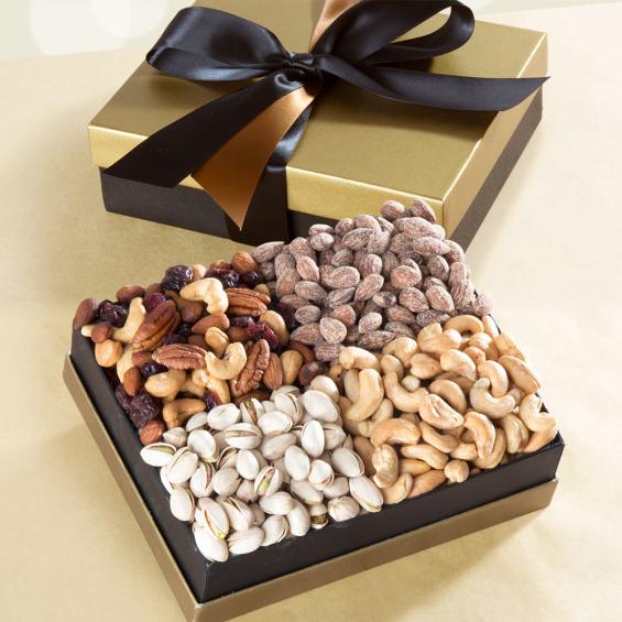 AG4003, DO NOT MAKE LIVE Gourmet Nuts Gift Box