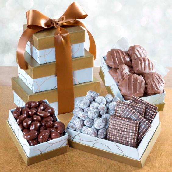 ATC0100, Gourmet Greetings Chocolate Tower