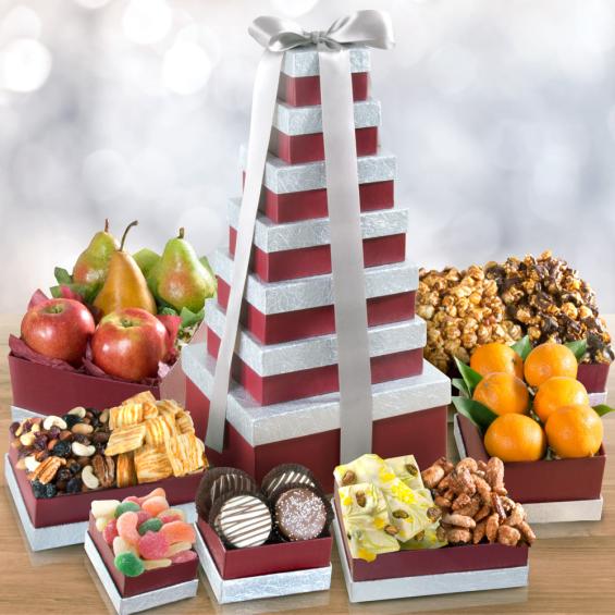 ATC0242, DO NOT MAKE LIVE Layers of Greatness Fruit & Snacks Tower