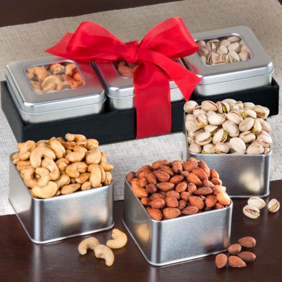 GS1003, Nut Favorites Tin Trio Set