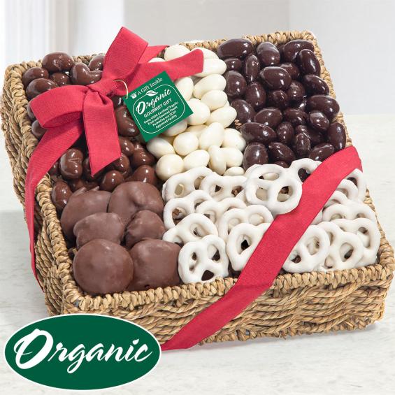 RA4011, Organic Shades of Sweet Gift Basket