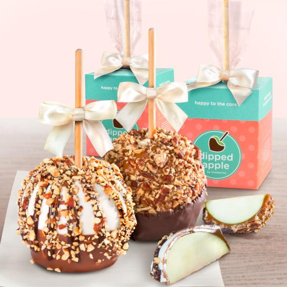 CA2002, Nuts for Chocolate Covered Caramel Apples Pair
